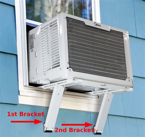 diy window air conditioner support bracket metal|diy window air conditioner installation.